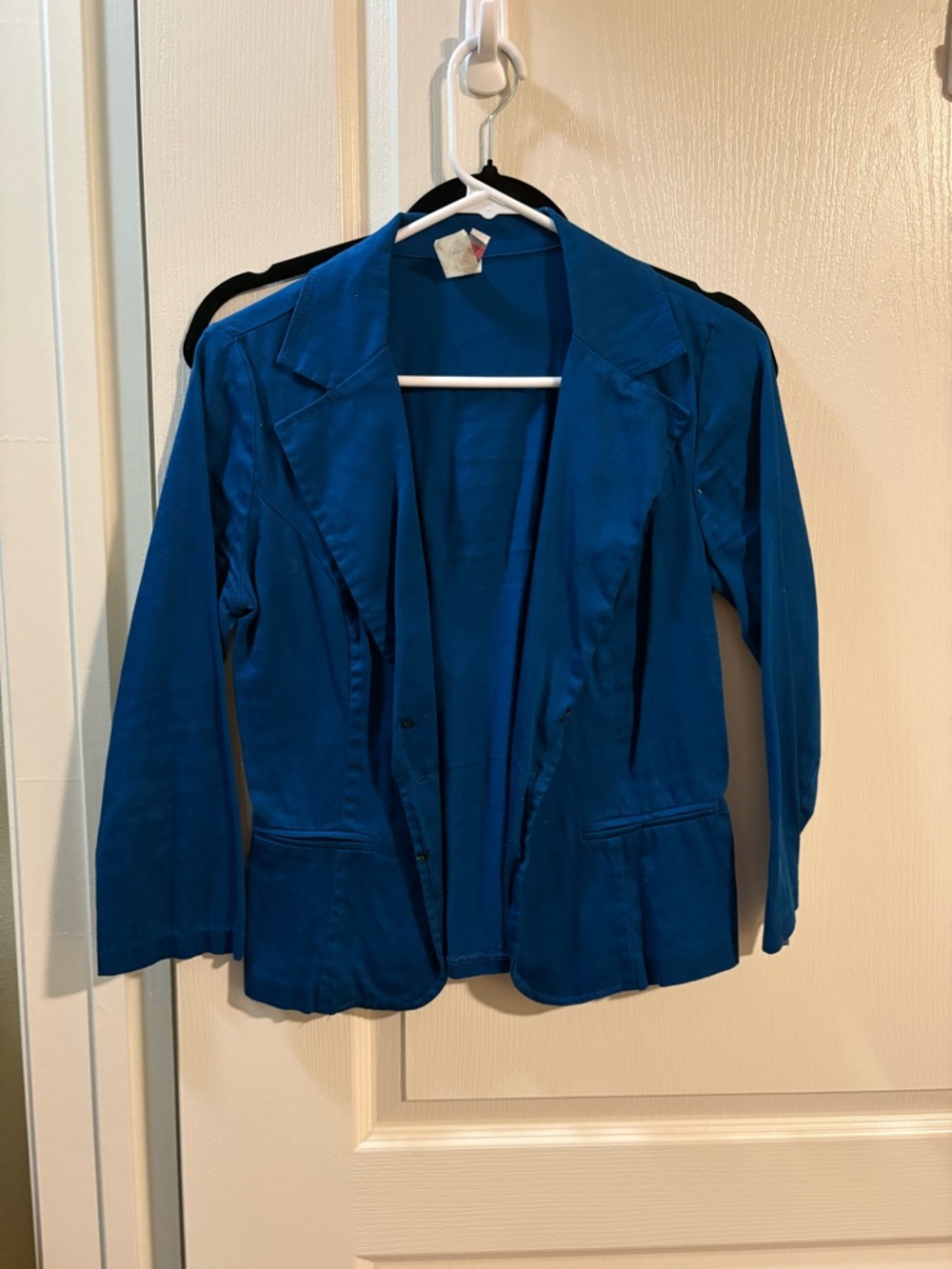 Women's Teal Open-Front Blazer Jacket